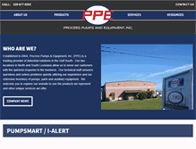 Tablet Screenshot of ppe-corp.com